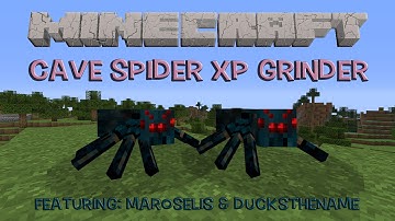 Minecraft Mob Spawner / Mob Trap Tutorial: Multiple Cave Spider Spawners