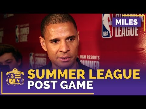 NBA Summer League: Miles Simon On Lakers Game One vs. 76ers