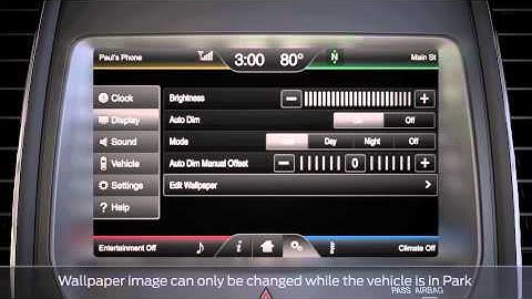 SYNC® with MyLincoln Touch™: Setting a Wallpaper Display | Lincoln How-to Video