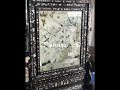 Chinese antique fire screen —silk embroidery