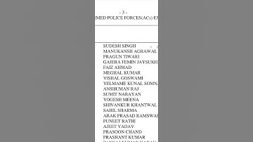 Upsc capf 2023 final result #upsc #upsc capf