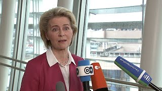 04.02.2022 - Ursula von der Leyen - Gazprom und Deutsche Welle