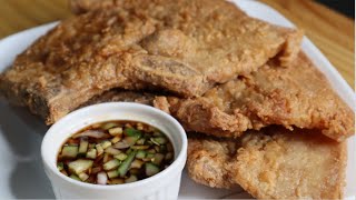 Crispy Breaded Pork Chops + Sukang Sawsawan That Everyone Will Enjoy