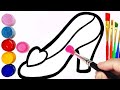 Bolalar uchun oyoq kiyim rasm chizish | Рисование обуви для детей | Drawing shoes for kids