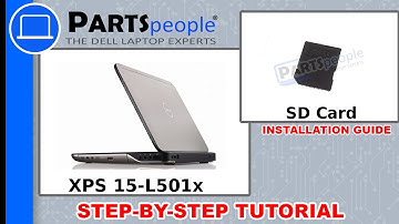 Dell XPS 15-L501x (P11F001) SD Card How-To Video Tutorial