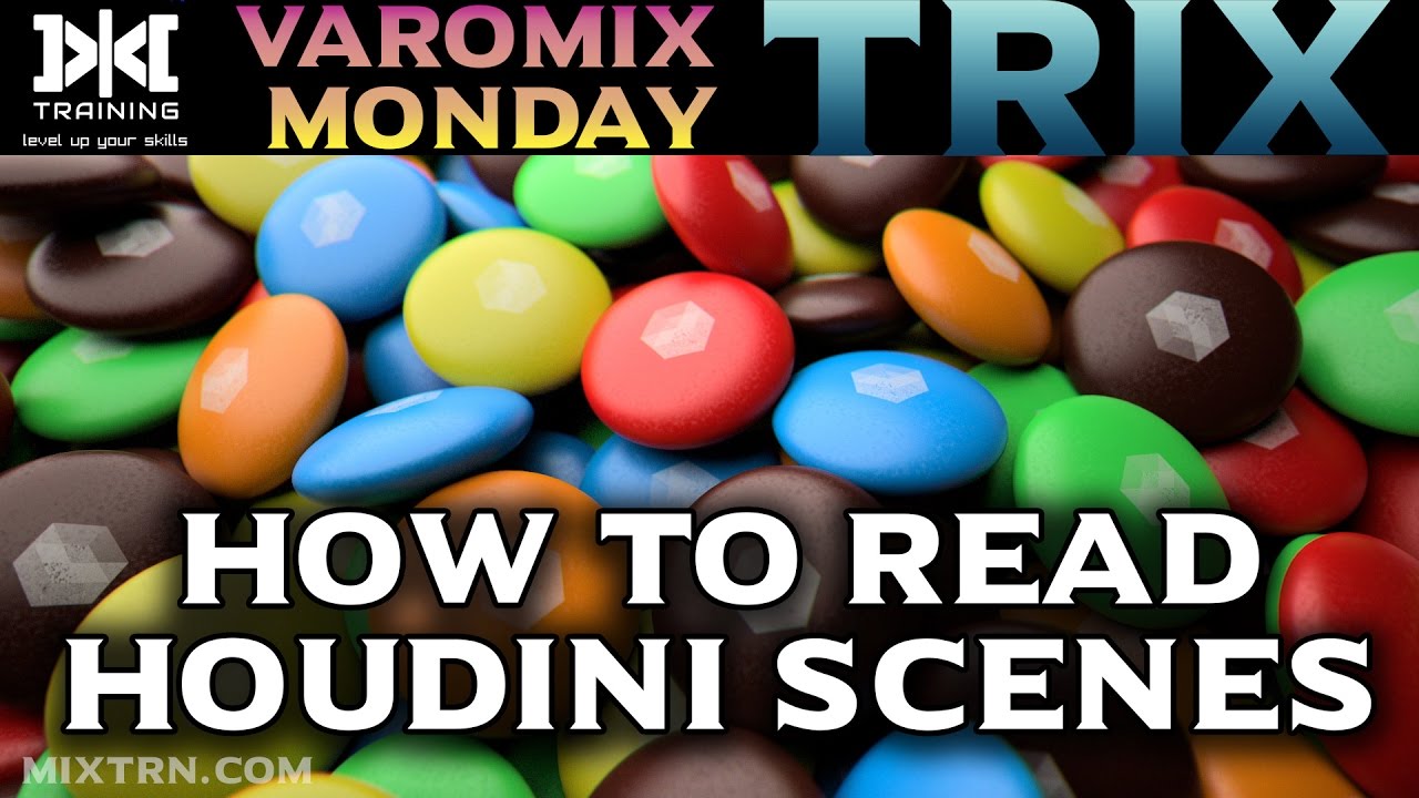 VMT 008 - HOUDINI - How To Read Houdini Scenes - YouTube