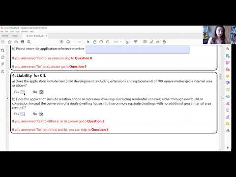 How to complete the CIL form