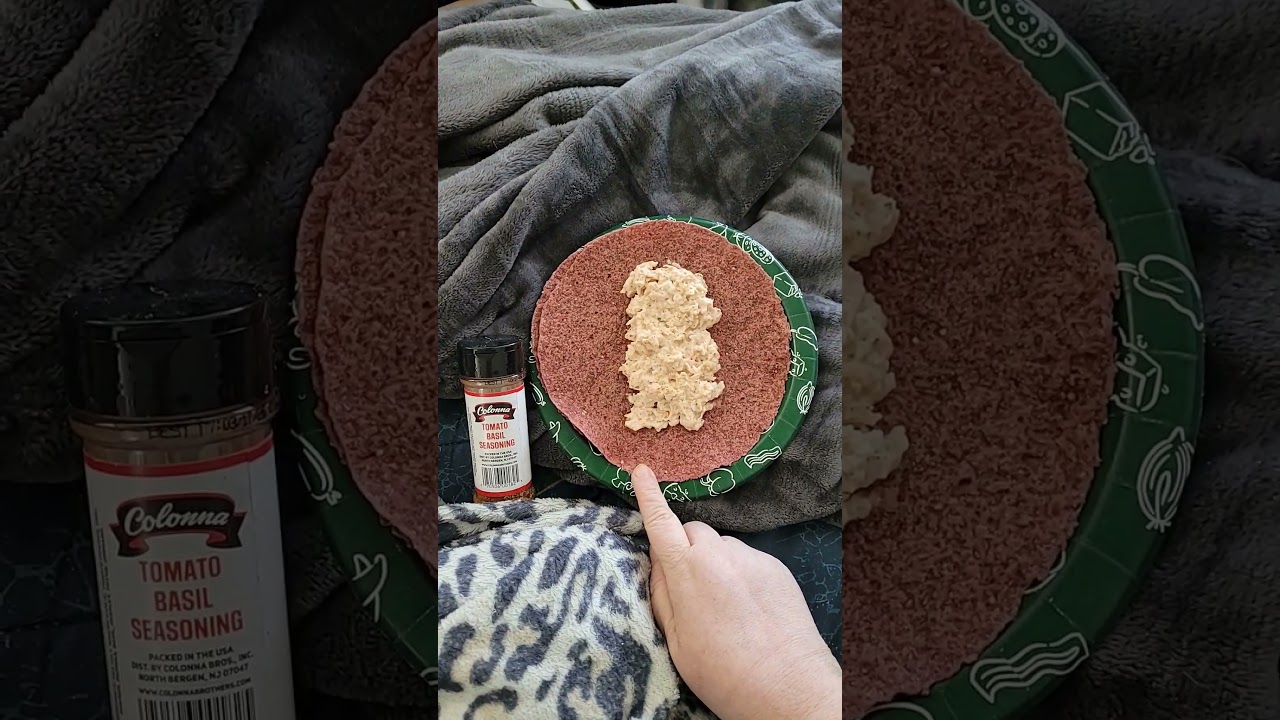 Chicken Salad Beet Wrap - Disabled and Prepping