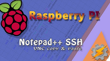 Raspberry PI - Editing files with Notepad++ over SSH and VNC copy & paste