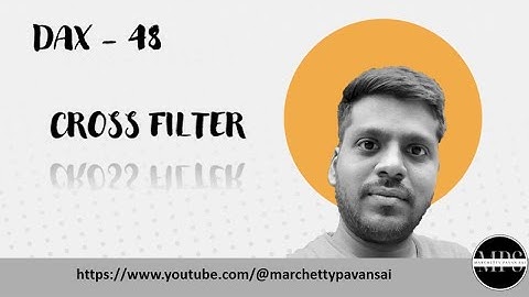 DAX | Power BI | Relationship | CROSSFILTER Function