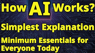 EENVOUDIGSTE uitleg over hoe kunstmatige intelligentie werkt? Geen jargon | Wat is AI? Hoe werkt AI?