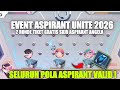 POLA VALID!! EVENT ASPIRANT UNITE SKIN ANGELA ASPIRANT 2026 | 32TIKET GRATIS EVENT ASPIRANT MLBB! 