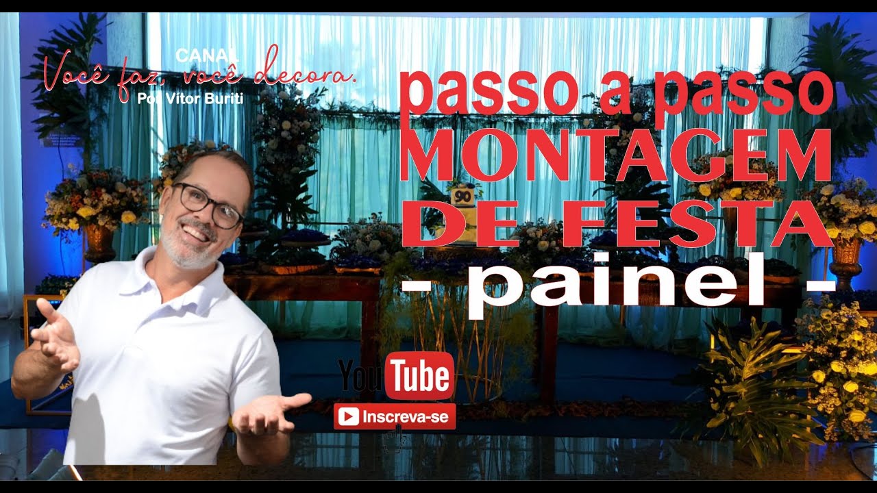 PASSO A PASSO DE COMO MONTAR UM PAINEL PARA DECORAÇÃO DE FESTA RÚSTICA ...