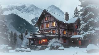 Tvart - Cozy cold winter ambiance - Relaxing sounds  - Norway Snow ambient. Tv live wallpaper