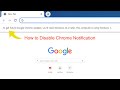 How to Remove Chrome Notification, To get future Google Chrome updates, you'll need Windows 10 image