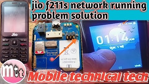 Jio f211s network running problem solution100% mobile technical tech