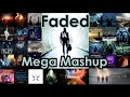 Alan walker  faded mega mashup ft walkers united