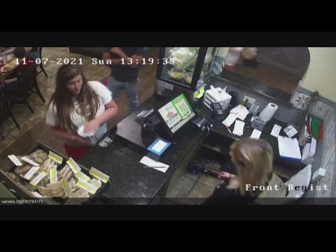 CAUGHT ON CAM | Angry customer seen throwing soup at employee's face at Temple, Texas restaurant