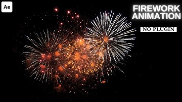 Fireworks Animation for Beginners | After Effects Tutorials | CC Scatterize Effect
