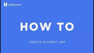 Create Payment APP