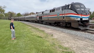 TRAIN TRACKERS # 28   AMTRAK TRAINS