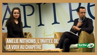 Amélie Nothomb, l'invitée de la Voix au Chapitre