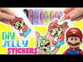 The Super Mario Bros Movie DIY Jelly Stickers Activity Kit