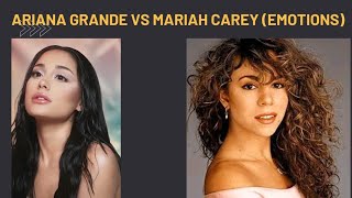 Mariah Carey Emotions 1992 l Ariana grande 2018