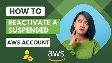 How To Reactivate A Suspended AWS Account | AWS Free Tier Account Suspension Notification