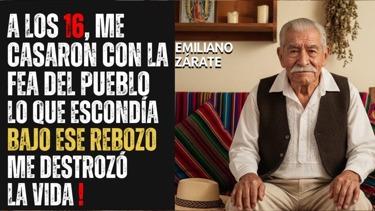 Me casaron a los 16, con la fea del pueblo - lo que escondía bajo ese rebozo me destrozó la vida