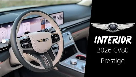2026 Genesis GV80 Prestige Interior | Detailed Walkthrough