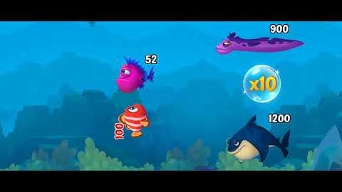 FishDom level 1-5 right from the star (gameplay walkthrough)