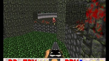 [Walkthrough 100%] Doom 2 - Hell On Earth (Map 09 - The Pit)