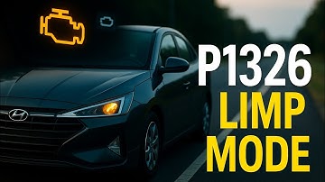 Hyundai Won’t Accelerate? Blinking Check Engine P1326 Limp Mode Fix