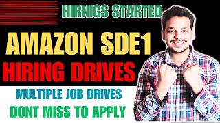 Amazon Biggest Hiring Drive | 2026, 2025 Batch | Off Campus Job Drives for Freshers | Latest Jobs