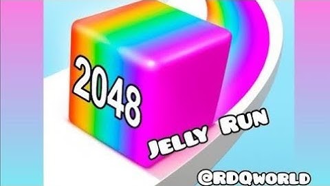 Jelly Run 2048 game Level 111 to 120 gameplay 
