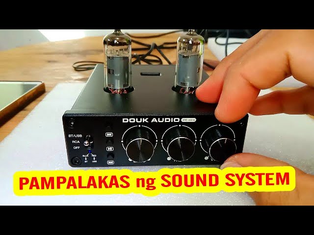Douk audio Bamboo mini つらい 6L6 真空管アンプ