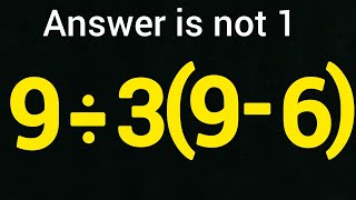 Try solving This tricky math expression!