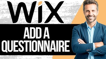 How to Add a Questionnaire to Wix Website | Full Tutorial 2025
