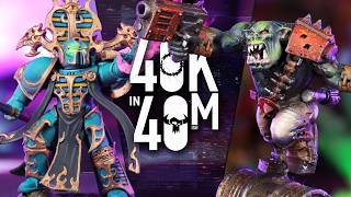 The next step in the Gauntlet! Thousand Sons vs Orks Warhammer 40k in 40m Battle Report