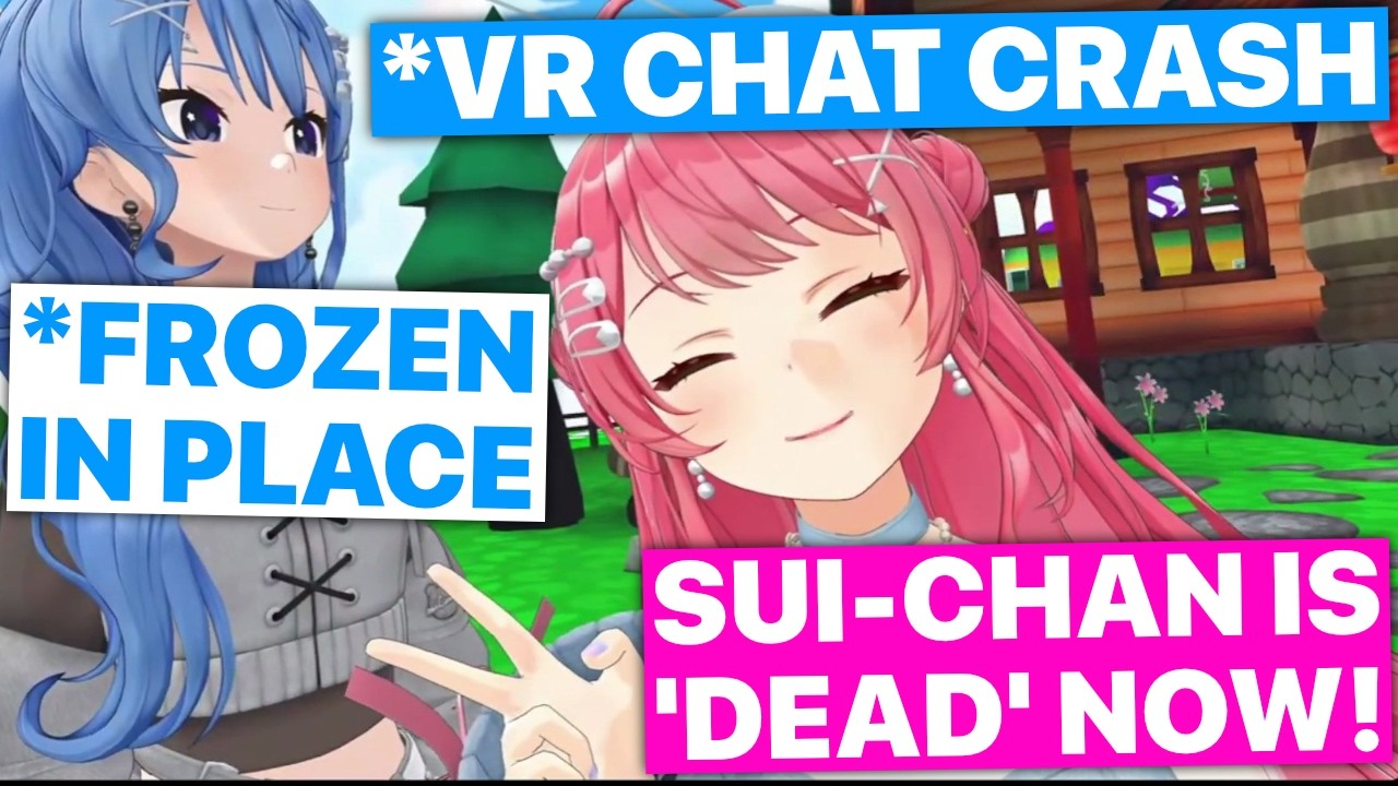 MiComet Valentine's Stream Tech Issues... (Hoshimachi Suisei & Sakura Miko / Hololive) [Eng Subs]