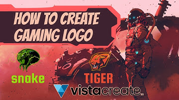 How to Create Gaming Logo Using VISTACREATE