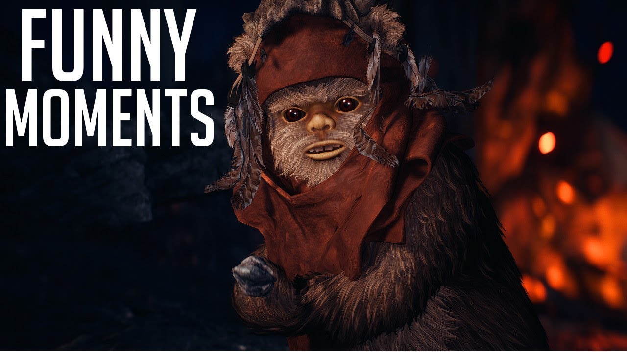 Star Wars Battlefront 2 Ewok Hunt: EWOKS ARE TERRIFYING - YouTube