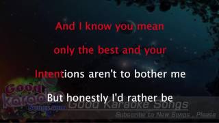 Here - Rascal Flatts ( Karaoke Lyrics )