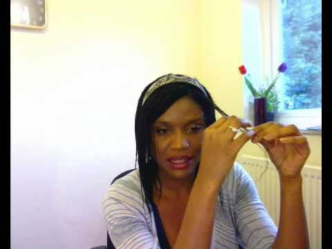 17 months of Braidlocks on relaxed hair - YouTube