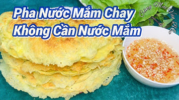 BÁNH XÈO CHAY Béo Giòn - Cách Pha Nước Mắm Chay Không Cần Nước Mắm || Cùng Mai Vào Bếp #23