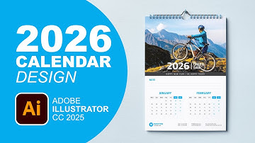 Create a Stunning 2026 Calendar in Adobe Illustrator  Step by Step Tutorial