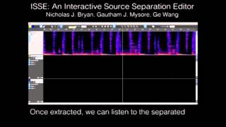 Famous ISSE: An Interactive Source Separation Editor Profile