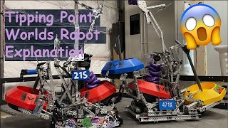 21S & 471X VEX Tipping Point Worlds Robots Explained