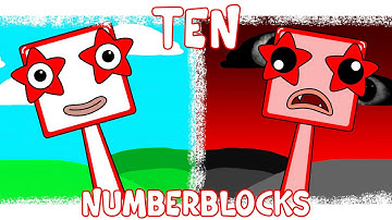 My Sprunki OC: Ten (from Numberblocks)